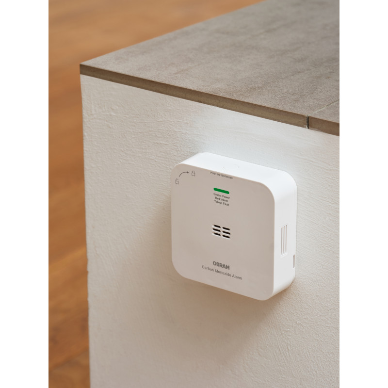 Osram SMART+ WiFi vingugaasi (CO) andur, valge