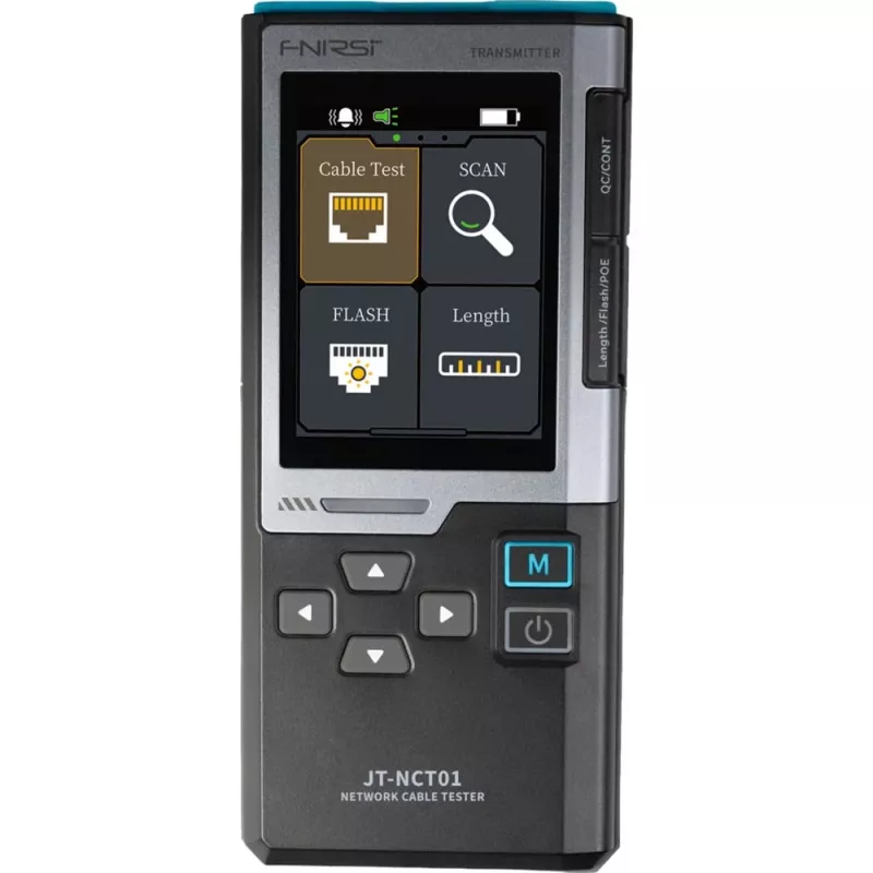 Joy-it NCT01 võrgukaablite tester, 200+ m, multifunktsionaalne, NCV, jälitus, PoE test