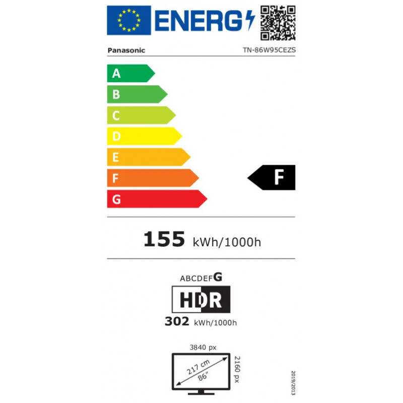 Panasonic TN-86W95CEZS 4K Ultra HD Mini-LED nutiteleviisor, Google TV