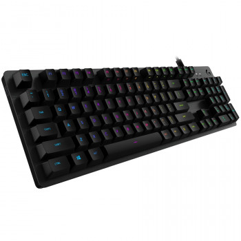 Logitech G512 mehaaniline mängaklaviatuur, LIGHTSYNC, juhtmega, Põhjamaade paigutus