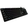 Logitech G512 mehaaniline mängaklaviatuur, LIGHTSYNC, juhtmega, Põhjamaade paigutus