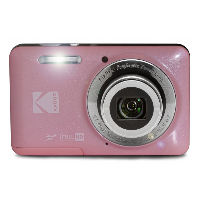 Kodak FZ55PK digikaamera, roosa