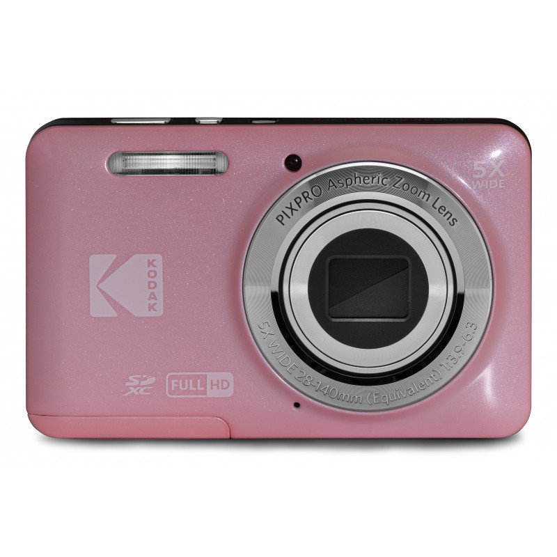 Kodak FZ55PK digikaamera, roosa