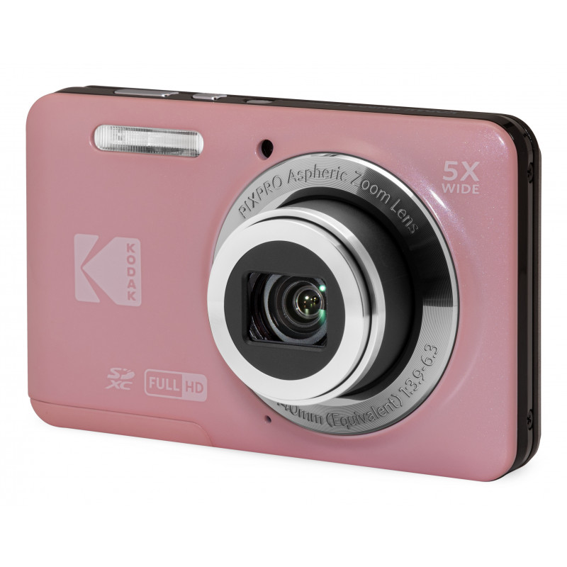 Kodak FZ55PK digikaamera, roosa