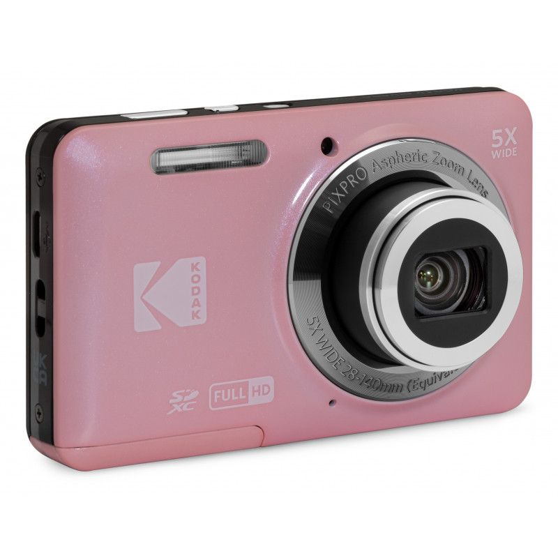 Kodak FZ55PK digikaamera, roosa