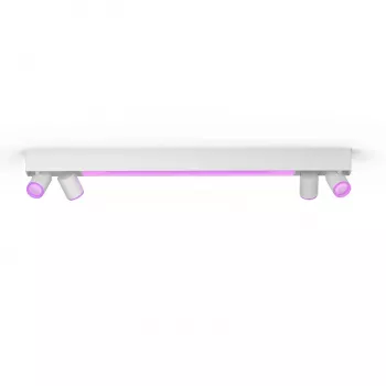 Philips Hue White & Color Ambiance Centris Spot valgusti, 4 valgusallikat, 4200 lm, valge