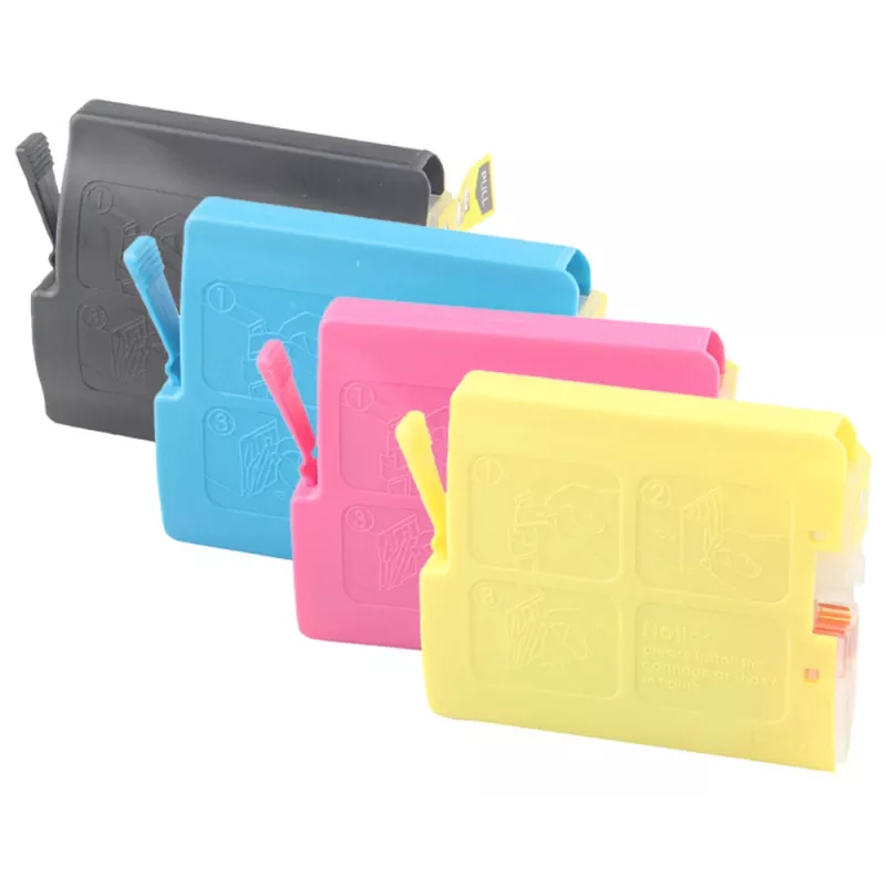 G&G ühilduvad tindikassetid NP-B-0051BKCMY (GP-B970BKCMY-4P), must, tsüaan, magenta, kollane