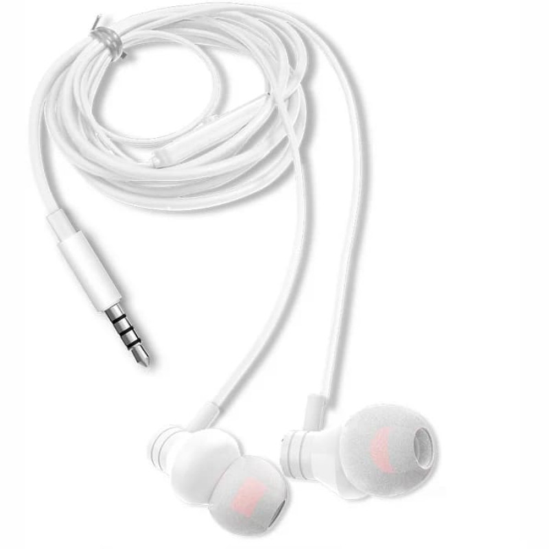 AIWA ESTM-50WT in-ear stereokõrvaklapid mikrofoniga, valged