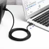 Ugreen US135 USB 2.0 A-B printerikaabel, kullatud, 1 m, must
