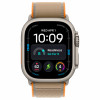 Apple Watch Ultra 4 GPS + Cellular 49 mm nutikell, naturaalsest titaanist korpus, liivavärvi Trail Loop rihm, S/M, MJAJ4QF/A