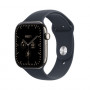 Apple Watch Series 12 GPS + Cellular 42 mm, naturaalne titaankorpus, meresinine spordirihm, M/L