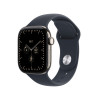 Apple Watch Series 12 GPS + Cellular 42 mm, naturaalne titaankorpus, meresinine spordirihm, M/L
