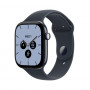 Apple Watch Series 12 GPS + Cellular 46 mm, öösinine keraamiline korpus, meresinine spordirihm, M/L