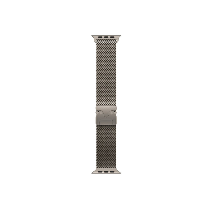 Apple MK0D4ZM/A Apple Watch titaanist Milano rihm, 49 mm, naturaalse titaani värvi, Medium