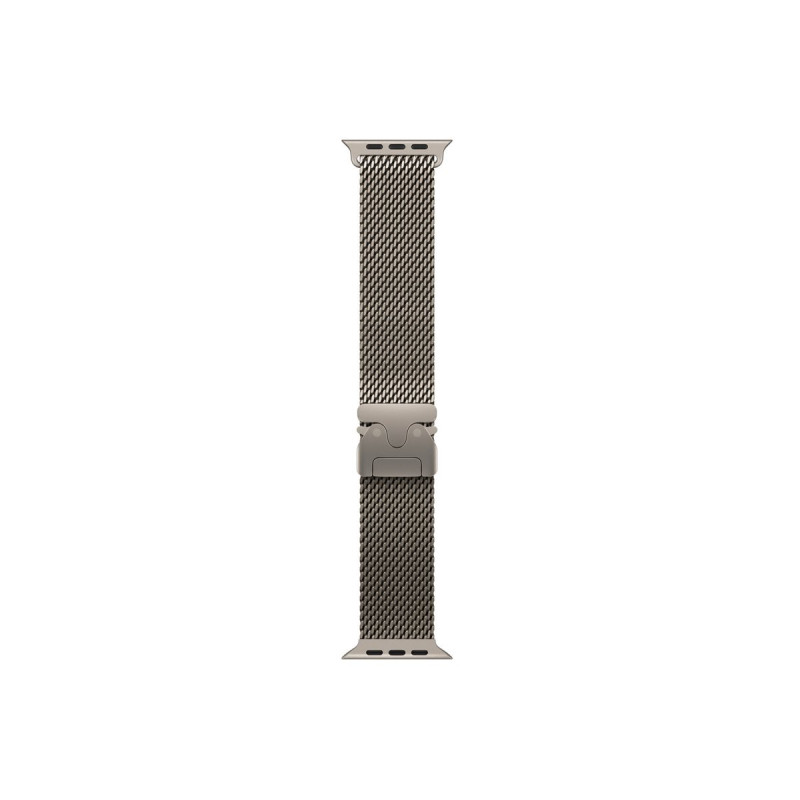 Apple MK0E4ZM/A Apple Watch titaanist Milano rihm, 49 mm, naturaalse titaani värvi, Large