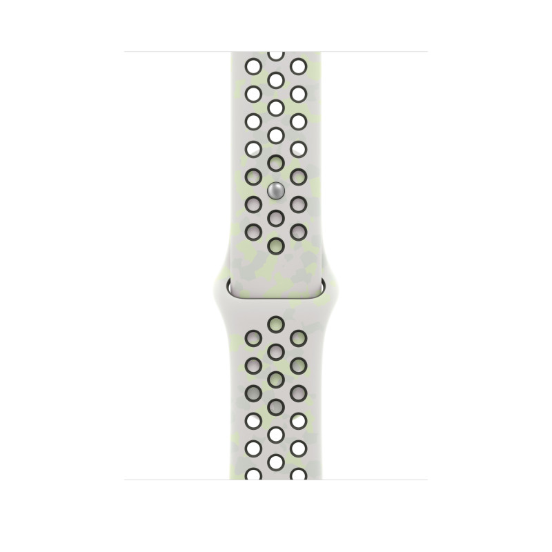 Apple Nike Sport Band rihm Apple Watch 46 mm, Essential White, S/M, MKTQ4ZM/A