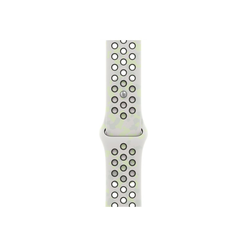 Apple Nike Sport Band rihm Apple Watch 46 mm, Essential White, S/M, MKTQ4ZM/A