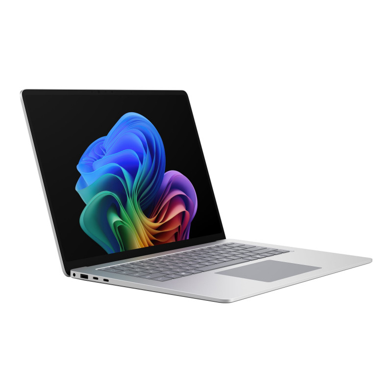 Microsoft Surface Laptop 8 15" EP2-54720 sülearvuti, Intel Core Ultra 5 335, 16 GB RAM, 512 GB SSD, Windows 11 Pro, DE klaviatuur, plaatina