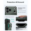 ESR Cyber Tough Kickstand MagSafe ümbris Apple iPhone 17 Pro / 18 Pro jaoks, roheline