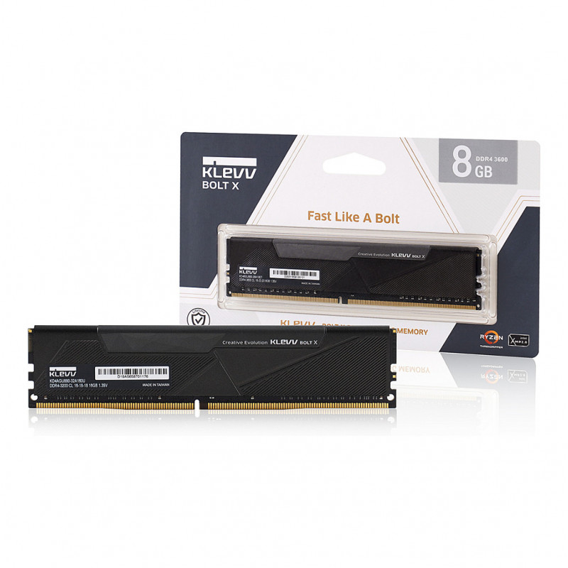 Klevv Bolt X KD48GU880-36A180T DDR4-3600 8 GB mälumoodul