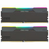 Klevv Cras V RGB KD5AGUA80-64B300G DDR5-6400 CL30 32 GB (2 x 16 GB) mälukomplekt, must