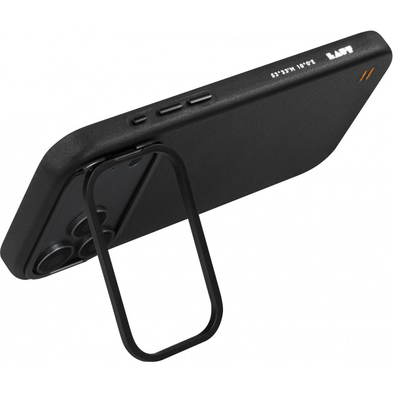 LAUT Lux Edge ümbris Apple iPhone 18 Pro / 17 Pro jaoks, MagSafe, carbon black