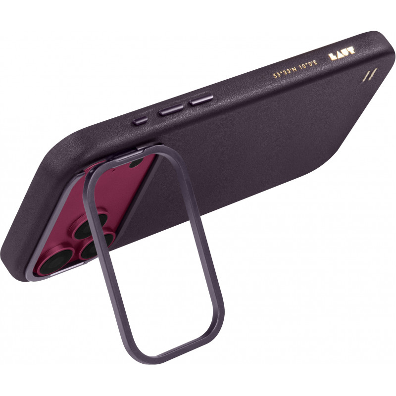 LAUT Lux Edge ümbris Apple iPhone 18 Pro Max / 17 Pro Max jaoks, MagSafe, deep plum