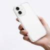 AmazingThing Minimal Case telefoniümbris iPhone 16 Plus jaoks, läbipaistev