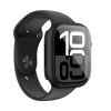 AmazingThing Radix Glass kaitseümbris Apple Watch 42 mm jaoks, karastatud klaas, must