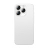 AmazingThing AR Aluminum 3 Lens Glass kaamera objektiivide kaitse raamiga iPhone 16 Pro / 16 Pro Max jaoks, hõbedane