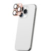 AmazingThing Aviation-Grade Alloy karastatud klaasist kaamera objektiivi kaitse iPhone 16 Pro / 16 Pro Max jaoks, roosa kuld