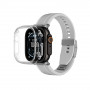 AmazingThing Minimal kaitseümbris Apple Watch Ultra 3 / Ultra 4 49 mm jaoks, läbipaistev