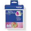 Brother LC527XLVAL tindikassettide komplekt (4 tk), suure mahutavusega, must, kollane, tsüaan, magenta