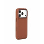 Mujjo Troubadour modulaarne nahkümbris Apple iPhone 18 Pro / 17 Pro, MagSafe, helepruun