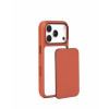 Mujjo Troubadour modulaarne nahkümbris Apple iPhone 18 Pro / 17 Pro, MagSafe, terrakota
