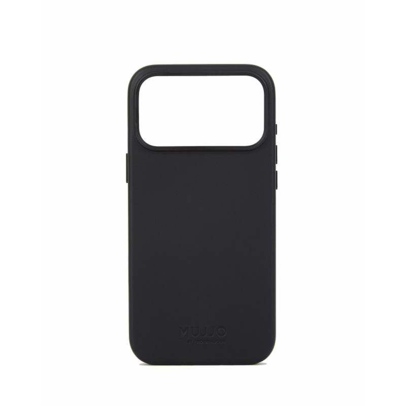 Mujjo Troubadour nahkümbris Apple iPhone 18 Pro Max / 17 Pro Max, MagSafe, must