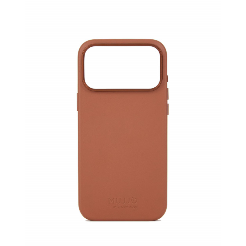 Mujjo Troubadour nahkümbris Apple iPhone 18 Pro Max / 17 Pro Max, MagSafe, helepruun