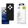 3MK Silicone Case telefoniümbris Xiaomi Redmi 14C / Redmi A4 5G jaoks, must
