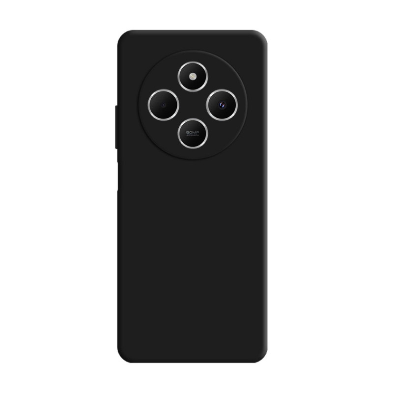 3MK Silicone Case telefoniümbris Xiaomi Redmi 14C / Redmi A4 5G jaoks, must