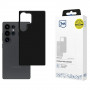 3MK Silicone Case silikoonümbris Samsung Galaxy S25 Ultra jaoks, must