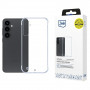 3mk Just20g Clear Case ümbris Samsung Galaxy S25+ jaoks, läbipaistev