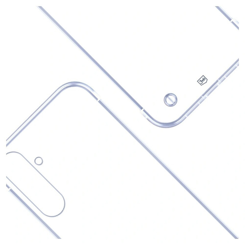 3mk Just20g Clear Case ümbris Samsung Galaxy S25+ jaoks, läbipaistev