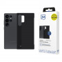 3mk Just20g Matt Case ümbris Samsung Galaxy S25 Ultra jaoks, matt must