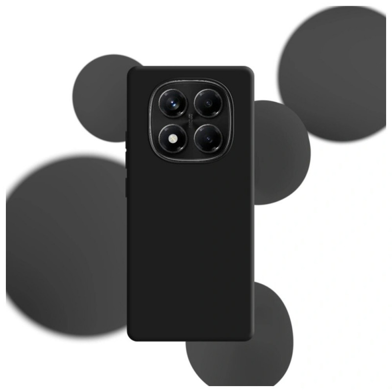 3MK Silicone Case silikoonümbris telefonile Xiaomi Redmi Note 14 Pro 5G, must