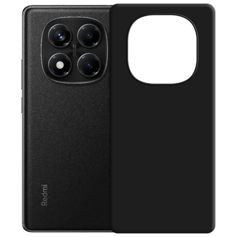 3MK Silicone Case silikoonümbris telefonile Xiaomi Redmi Note 14 Pro 5G, must