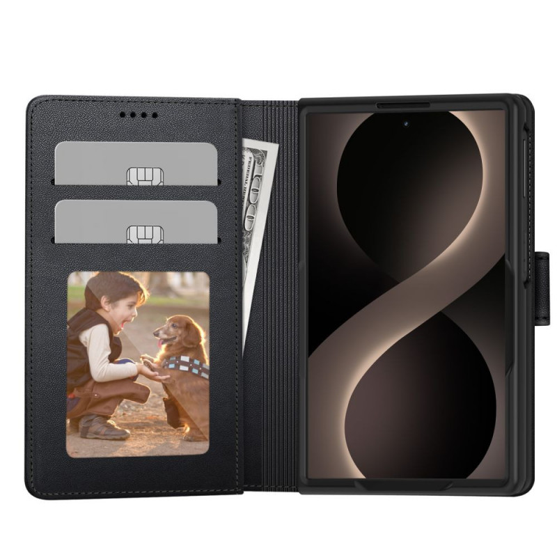Tech-Protect Wallet rahakotiümbris telefonile Samsung Galaxy Z Fold 8, must