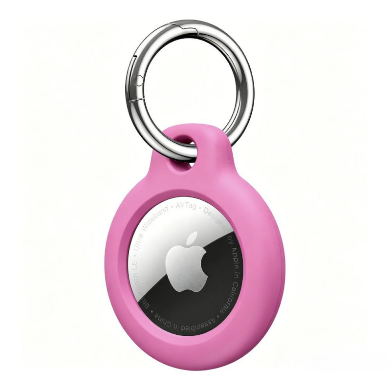 Tech-Protect Rough kaitsev võtmehoidja seadmele Apple AirTag 1 / 2, roosa
