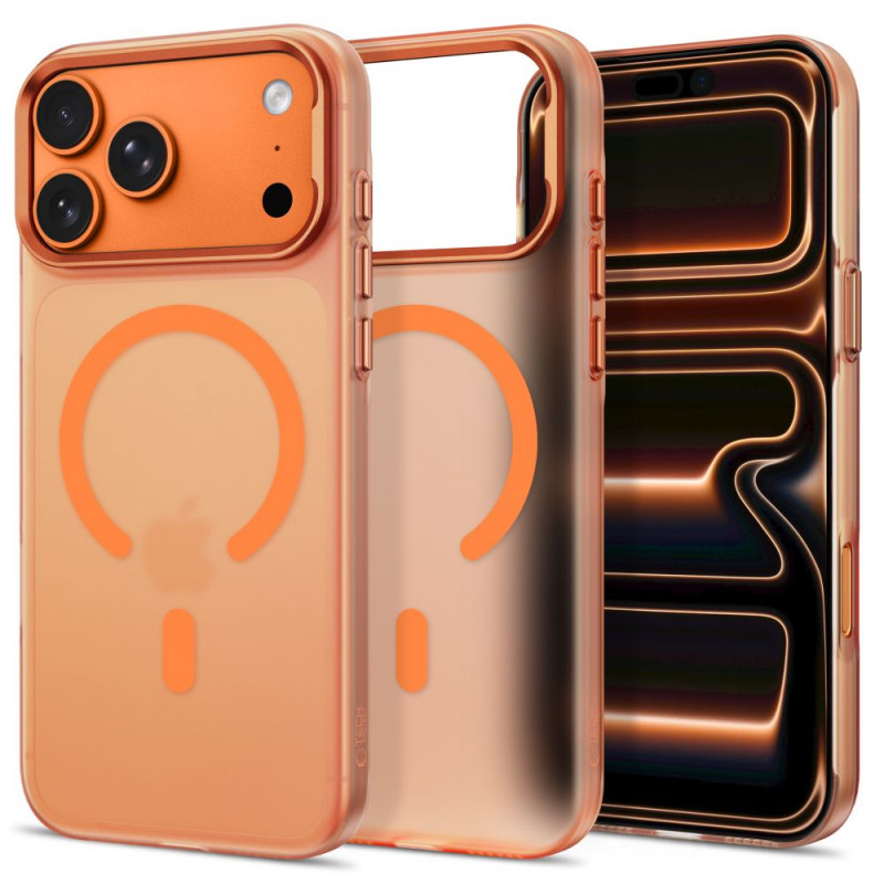 Tech-Protect MagZero MagSafe ümbris telefonile Apple iPhone 17 Pro / 18 Pro, matt Cosmic Orange