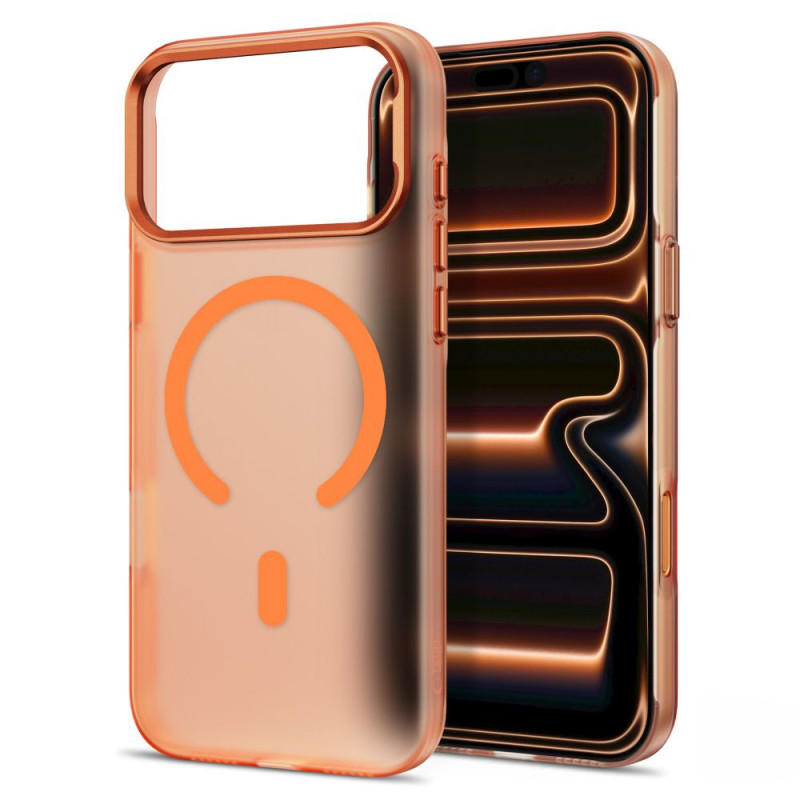 Tech-Protect MagZero MagSafe ümbris telefonile Apple iPhone 17 Pro Max / 18 Pro Max, matt Cosmic Orange
