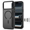 Tech-Protect Magmat MagSafe CC ümbris Apple iPhone 17 Pro Max / 18 Pro Max jaoks, matt must